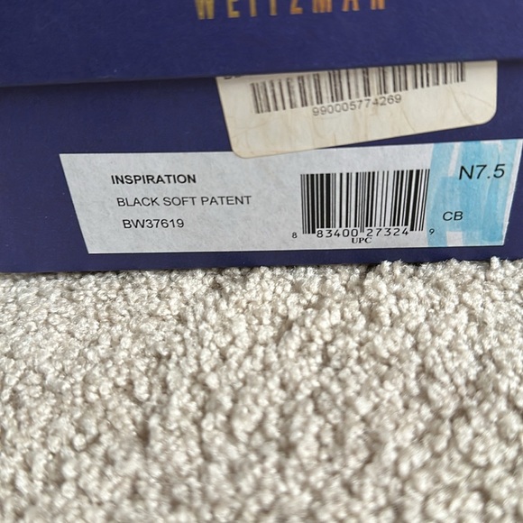 Stuart Weitzman Kitten Wedge Heel 7.5 - Picture 3 of 7